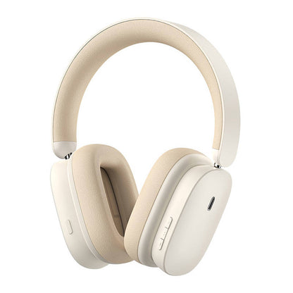 Handsfree Bluetooth Baseus Bowie H1, A2DP, ANC, Crème NGTW230202