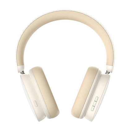 Handsfree Bluetooth Baseus Bowie H1, A2DP, ANC, Crème NGTW230202