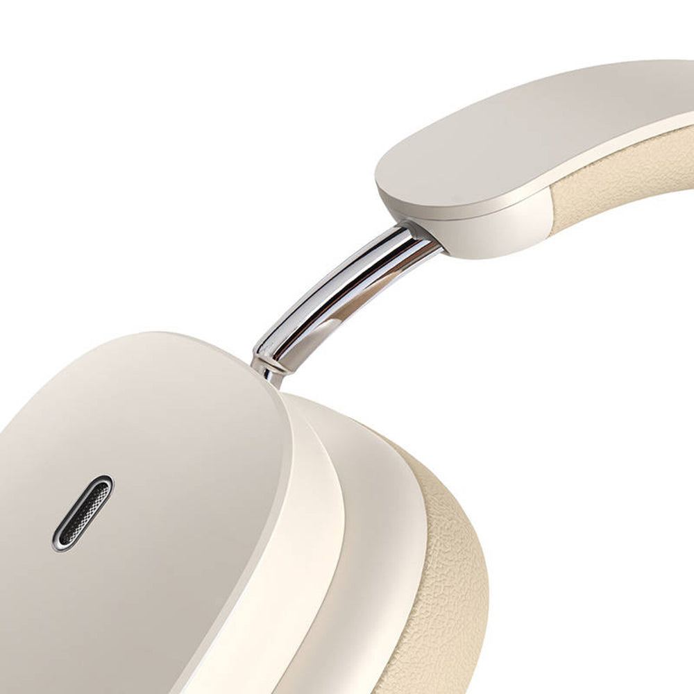 Handsfree Bluetooth Baseus Bowie H1, A2DP, ANC, Crème NGTW230202