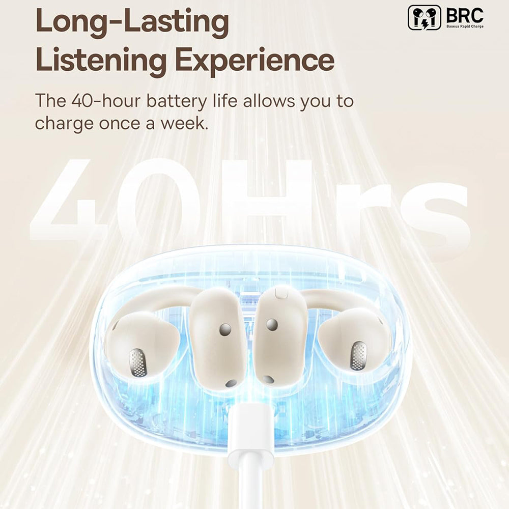 Handsfree Bluetooth Baseus Bowie MC1, TWS, Wit A00083501226-00