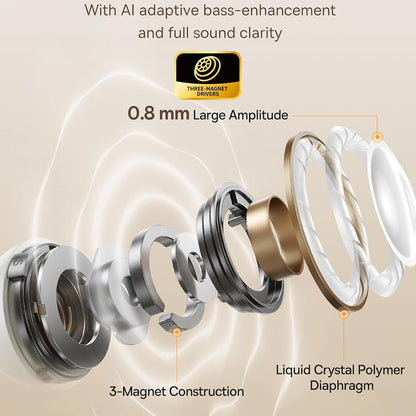 Handsfree Bluetooth Baseus Bowie MC1, TWS, Wit A00083501226-00