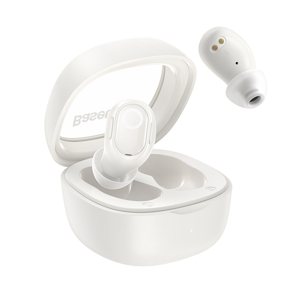 Handsfree Bluetooth Baseus Bowie WM02, TWS, Wit NGTW370202