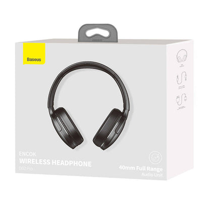 Handsfree Bluetooth Baseus Encok D02 Pro, Multipunt, A2DP, Zwart NGTD010301 