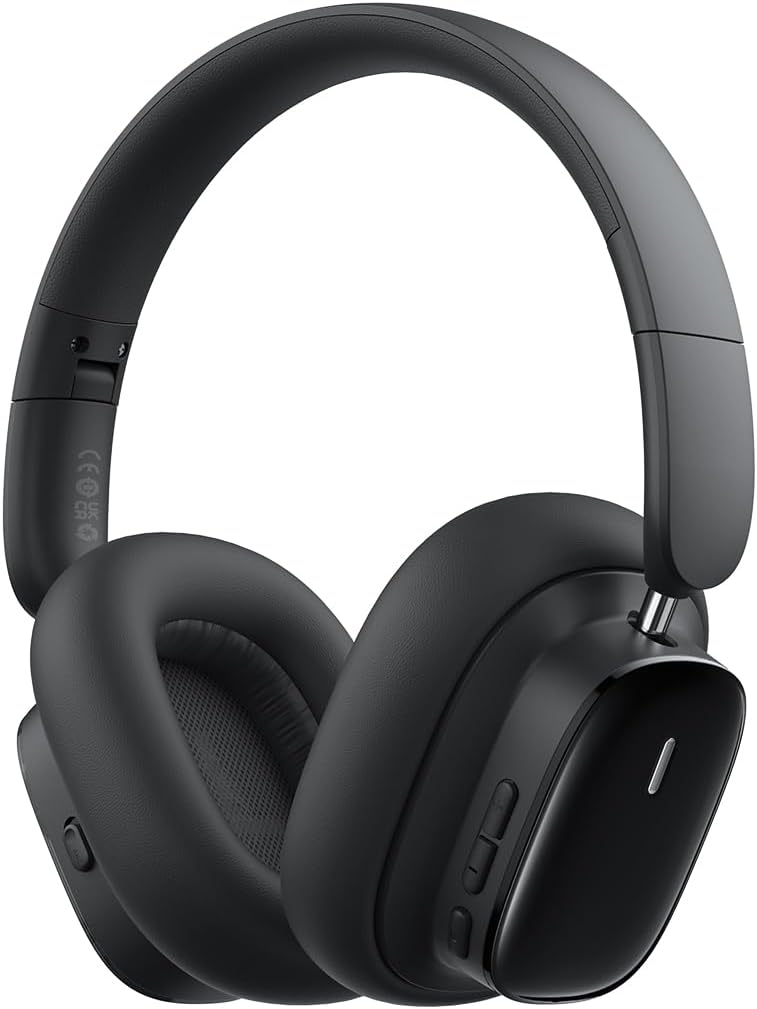 Handsfree Bluetooth Baseus H1i, A2DP, ANC, Zwart A00050402113-00