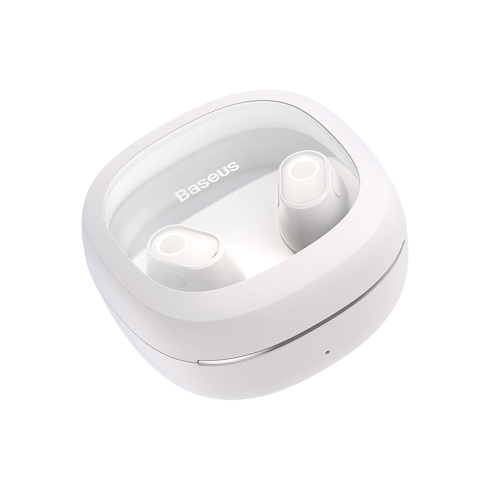 Handsfree Bluetooth Baseus WM02+, TWS, Wit NGTW370302