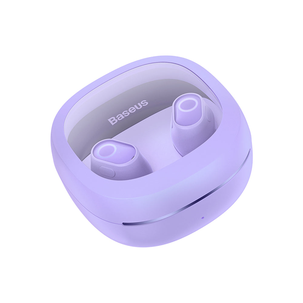 Handsfree Bluetooth Baseus WM02+, TWS, Paars NGTW370305