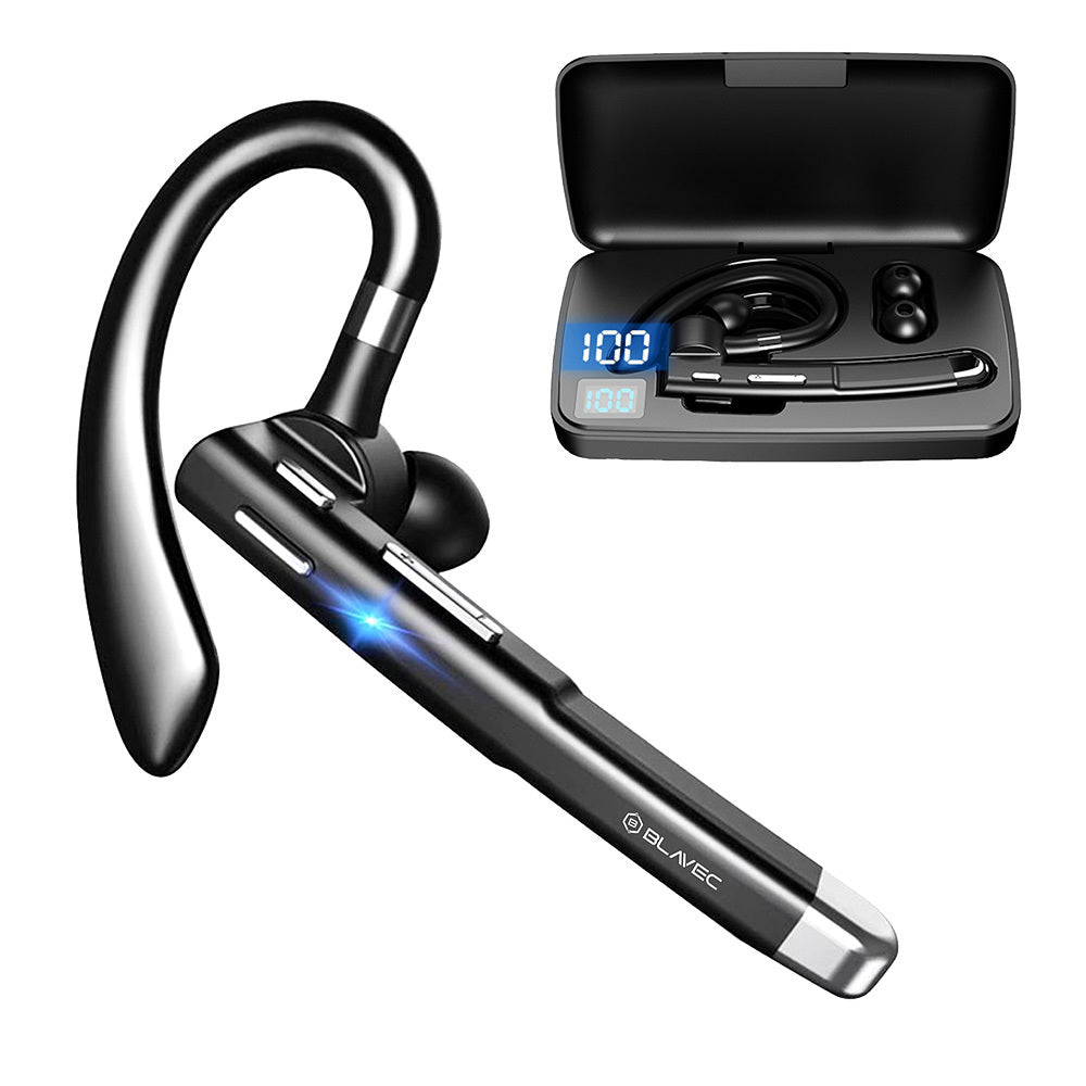 Handsfree Bluetooth Blavec Discover 55, Multipunt, A2DP, Zwart 