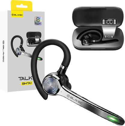 Bluetooth-handsfree Blavec Talk 1, MultiPoint, A2DP, zwart