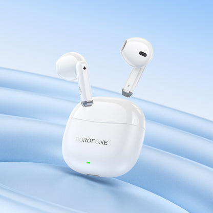 Handsfree Bluetooth Borofone BW88 Deep Rhyme, TWS, Wit