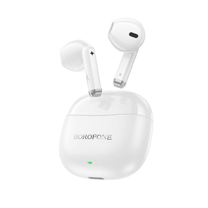 Handsfree Bluetooth Borofone BW88 Deep Rhyme, TWS, Wit