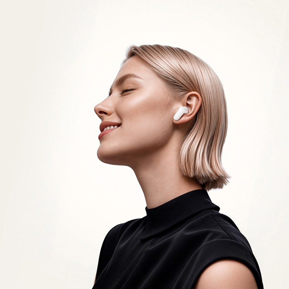 Handsfree Bluetooth Borofone BW96 Mellow, TWS, Wit
