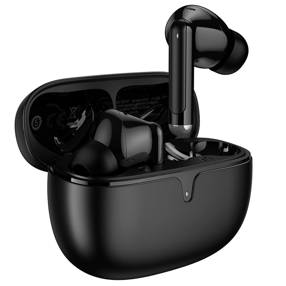 Handsfree Bluetooth Borofone FQ10 Joyful, TWS, Zwart