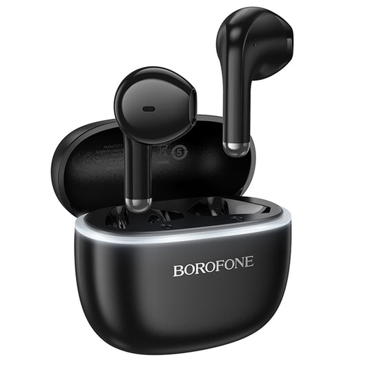 Handsfree Bluetooth Borofone FQ11 Sound, TWS, Zwart