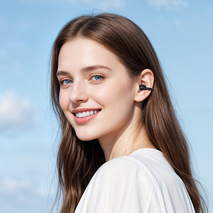 Handsfree Bluetooth Borofone FQ14 Joy, TWS, Zwart