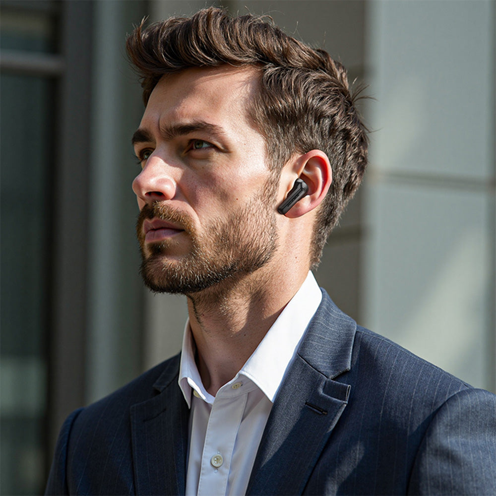 Handsfree Bluetooth Borofone FQ8 High, TWS, Zwart