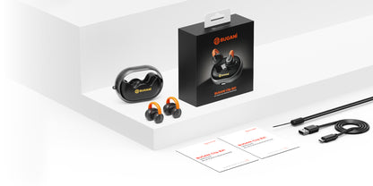 Bluetooth-handsfree Bugani Clip B21, TWS, Wit