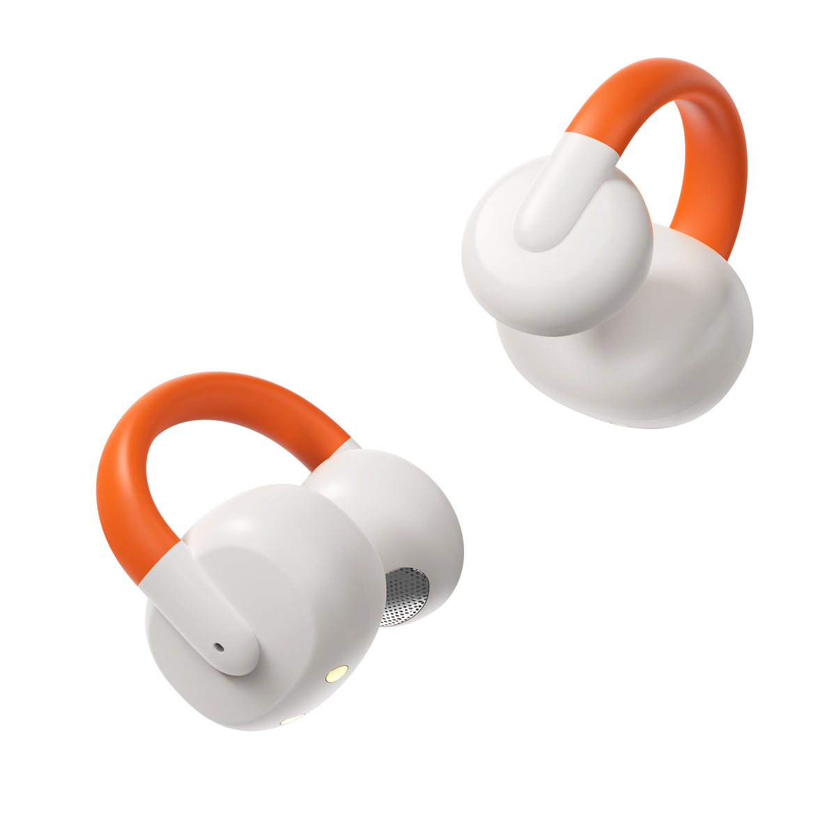 Bluetooth-handsfree Bugani Clip B21, TWS, Wit