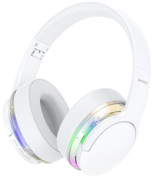 Bluetooth handsfree BWOO BO-BW587, A2DP, ANC, Wit