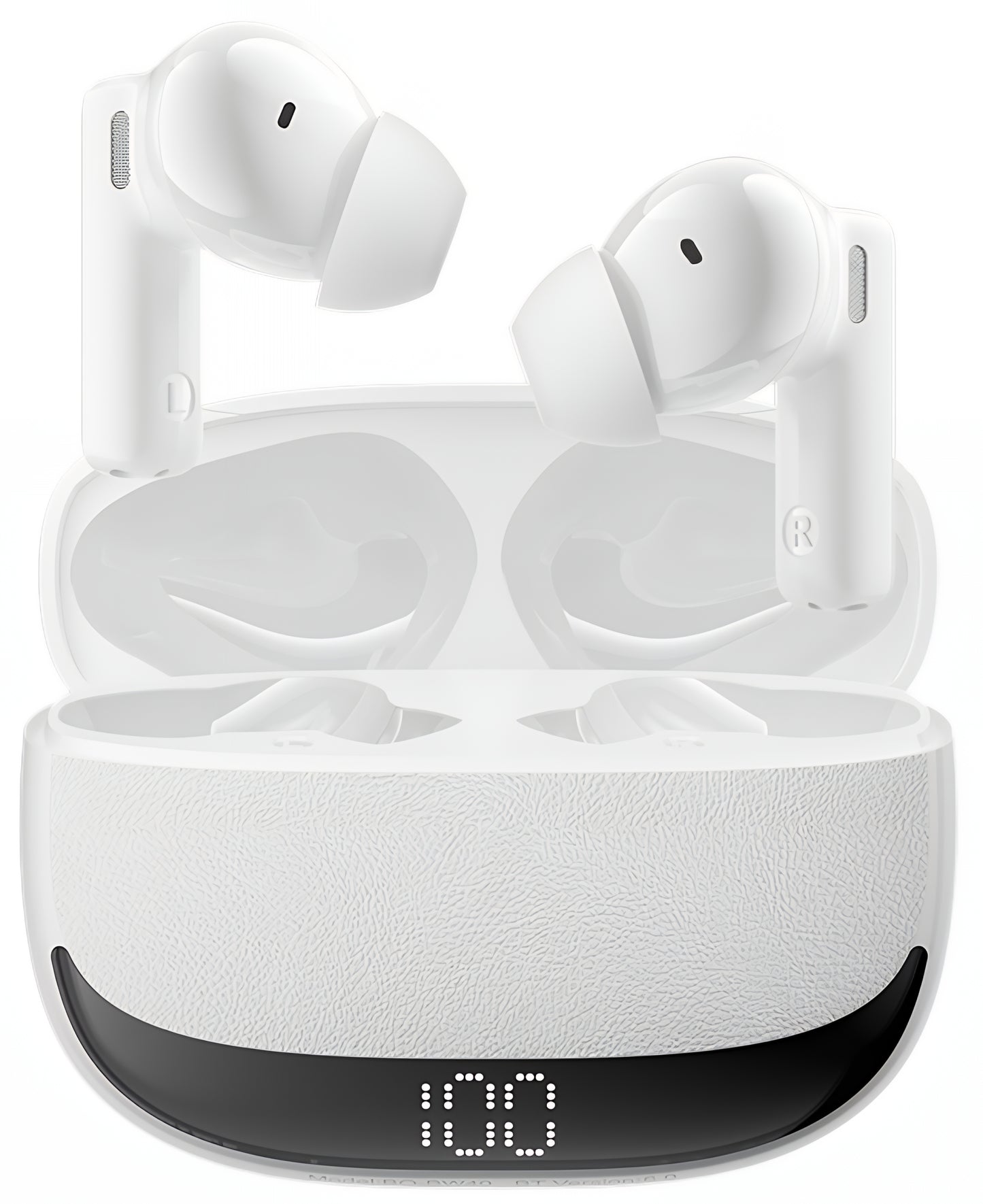 Bluetooth Handsfree BWOO BW40, TWS, ANC, Wit