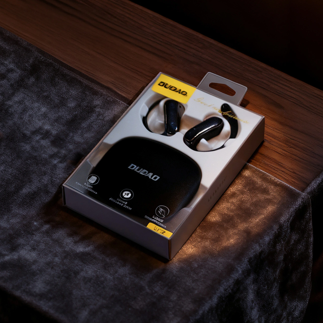 Handsfree Bluetooth Dudao U17Z, TWS, Zwart