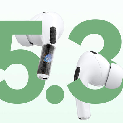 Handsfree Bluetooth Dudao U19 Display, TWS, Wit