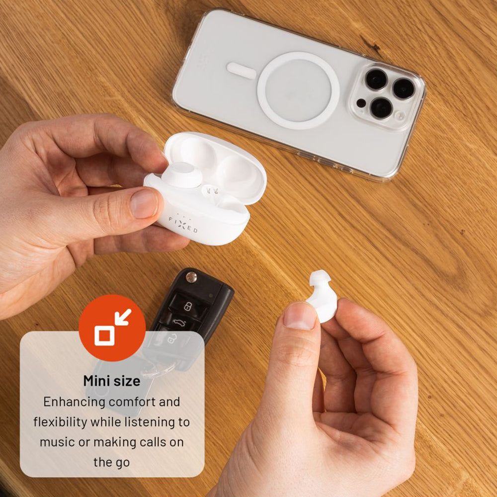 Handsfree Bluetooth Vast, TWS, Wit