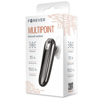 Handsfree Bluetooth Forever FBE-01, MultiPoint, Black