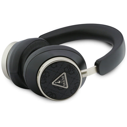 Handsfree Bluetooth Guess 4G Gouden Driehoek Logo, A2DP, Zwart