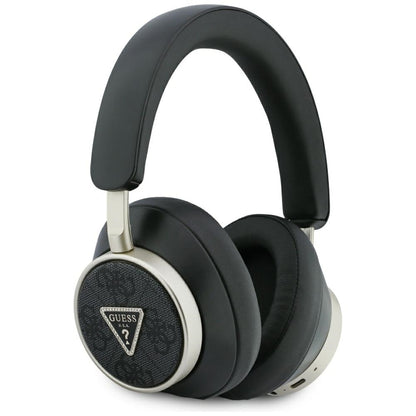 Handsfree Bluetooth Guess 4G Gouden Driehoek Logo, A2DP, Zwart