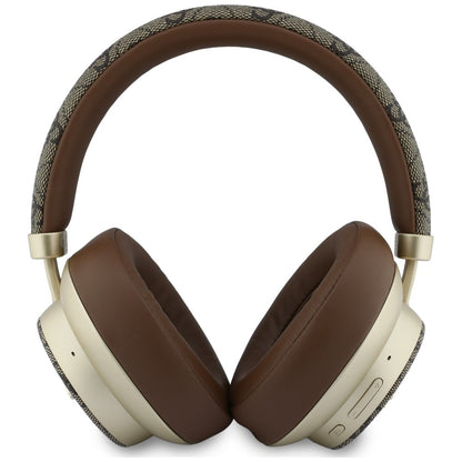 Handsfree Bluetooth Guess 4G Goud Script Metaal, A2DP, Bruin