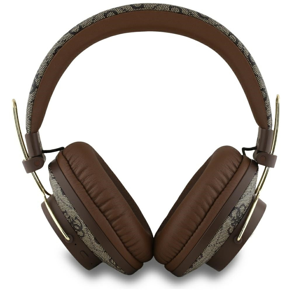 Handsfree Bluetooth Guess 4G Metal Logo, A2DP, Brown