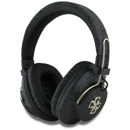 Handsfree Bluetooth Guess 4G Metal Logo, A2DP, Zwart