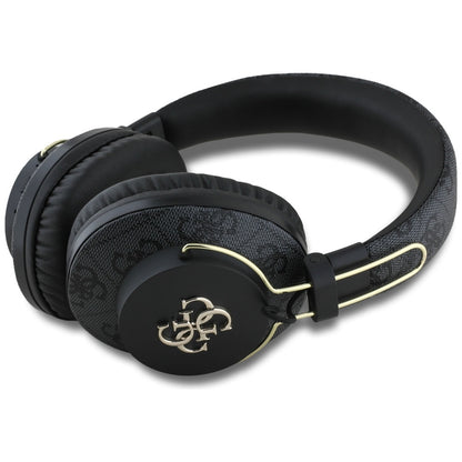 Handsfree Bluetooth Guess 4G Metal Logo, A2DP, Zwart