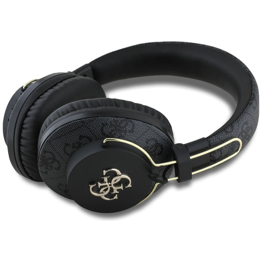 Handsfree Bluetooth Guess 4G Metal Logo, A2DP, Zwart