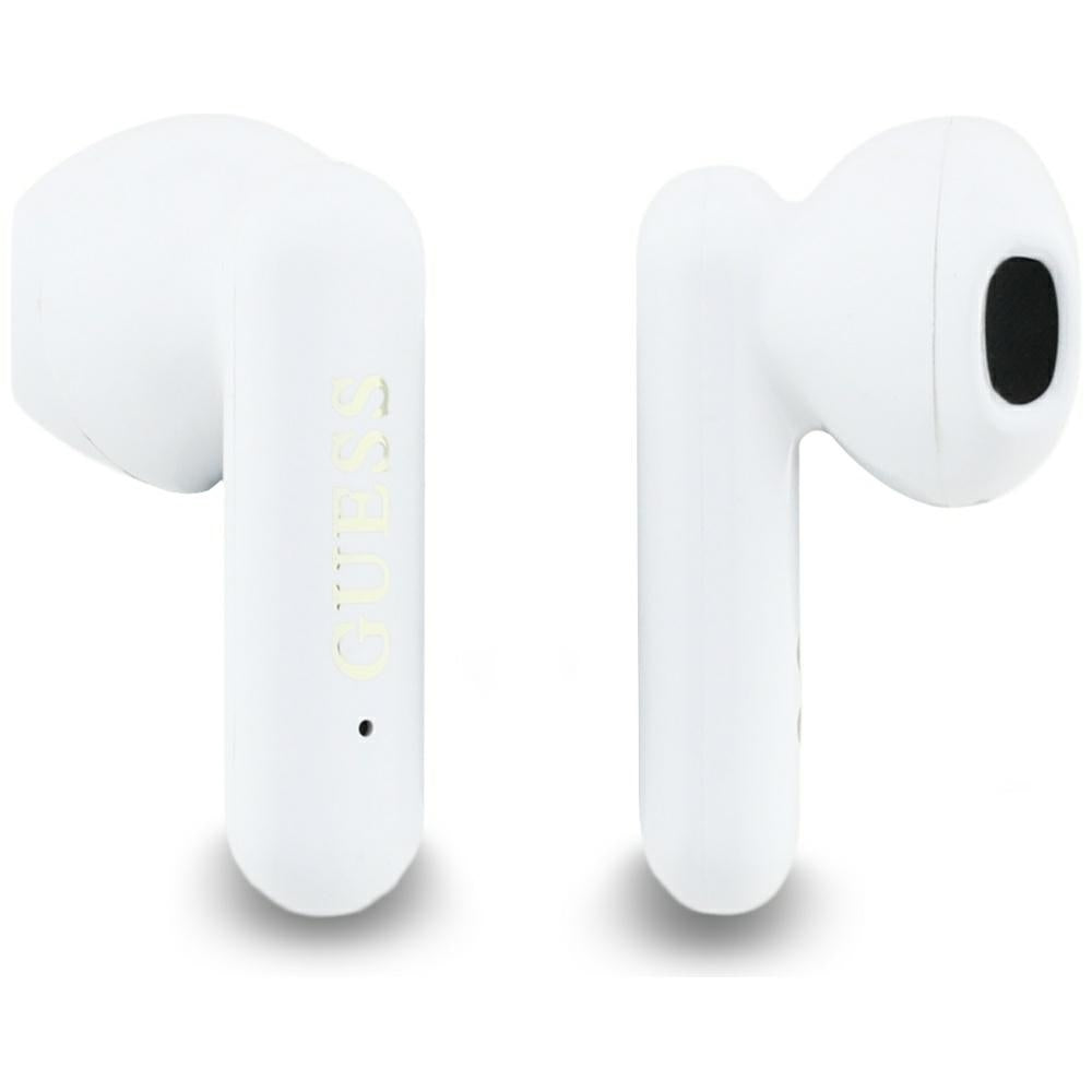 Handsfree Bluetooth Guess 4G Metal Logo, TWS, Wit