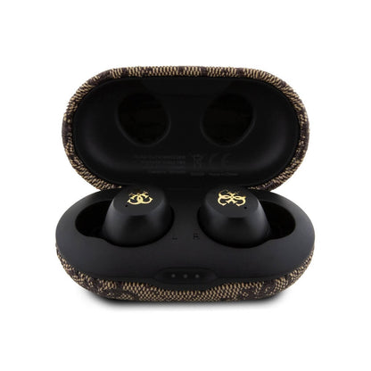 Handsfree Bluetooth Guess 4G Metal, TWS, Bruin