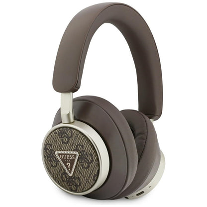 Handsfree Bluetooth Guess 4G Gouden Driehoek Logo, A2DP, Bruin