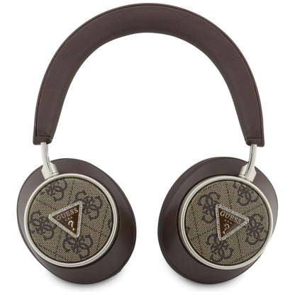 Handsfree Bluetooth Guess 4G Gouden Driehoek Logo, A2DP, Bruin