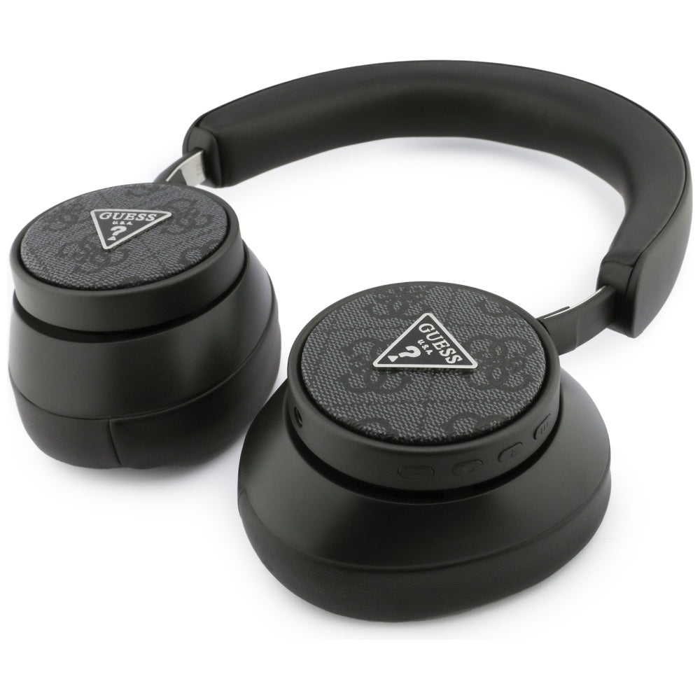 Handsfree Bluetooth Guess 4G Triangle Logo, A2DP, Zwart