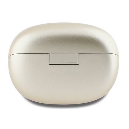 Handsfree Bluetooth Guess Capsule met bedrukt logo, TWS, ANC, Goud