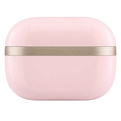 Handsfree Bluetooth Guess Glossy Gold Line Printed Classic Logo, TWS, Roze