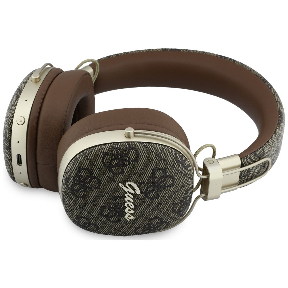 Handsfree Bluetooth Guess Metal 4G Script Logo, A2DP, Bruin