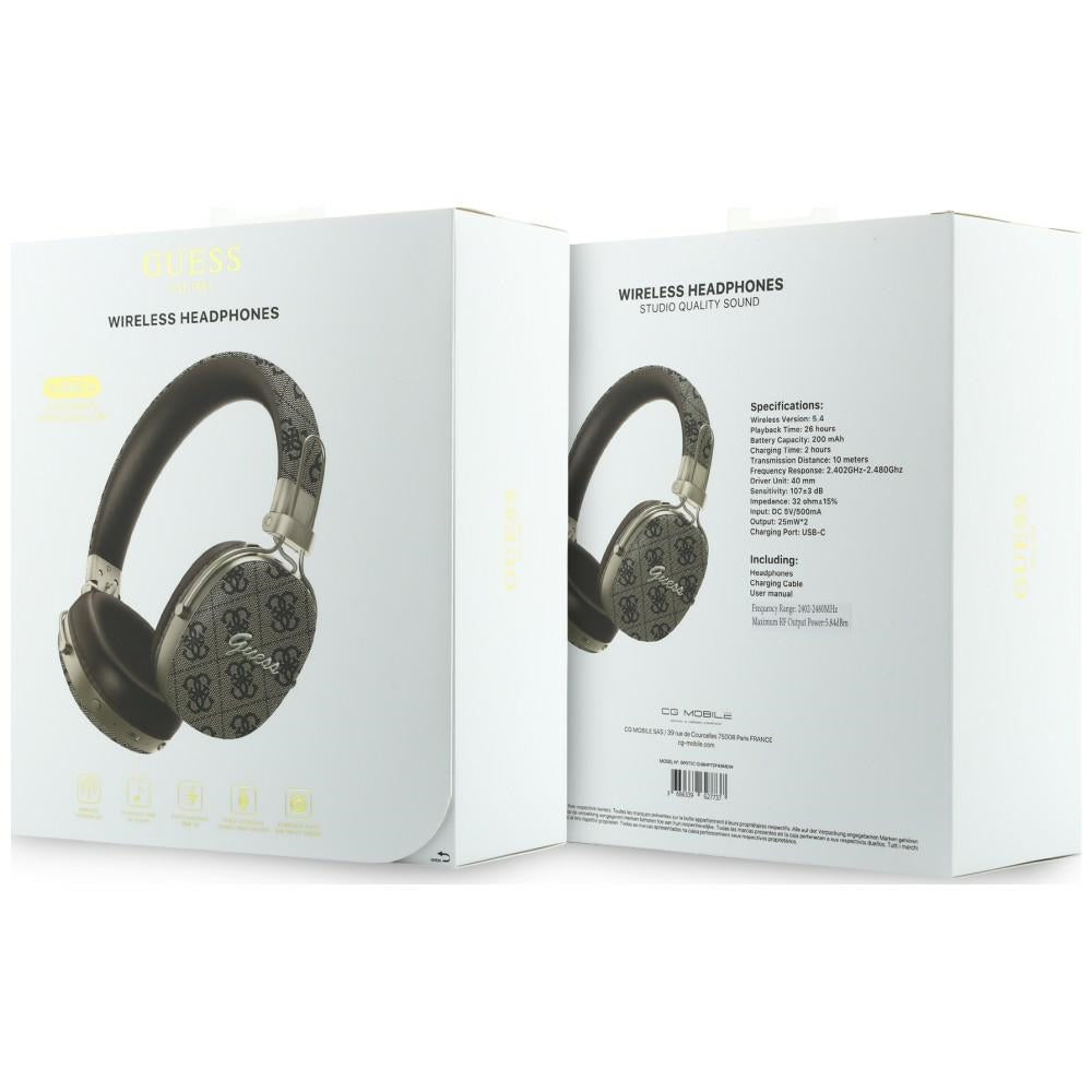 Handsfree Bluetooth Guess Metal 4G Script Logo, A2DP, Bruin