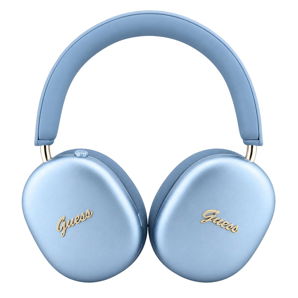 Guess Metal Script Logo Bluetooth-handsfree, A2DP, blauw