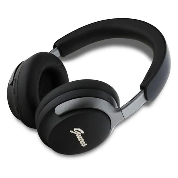 Handsfree Bluetooth Guess Metal Script Logo, A2DP, ANC, Zwart