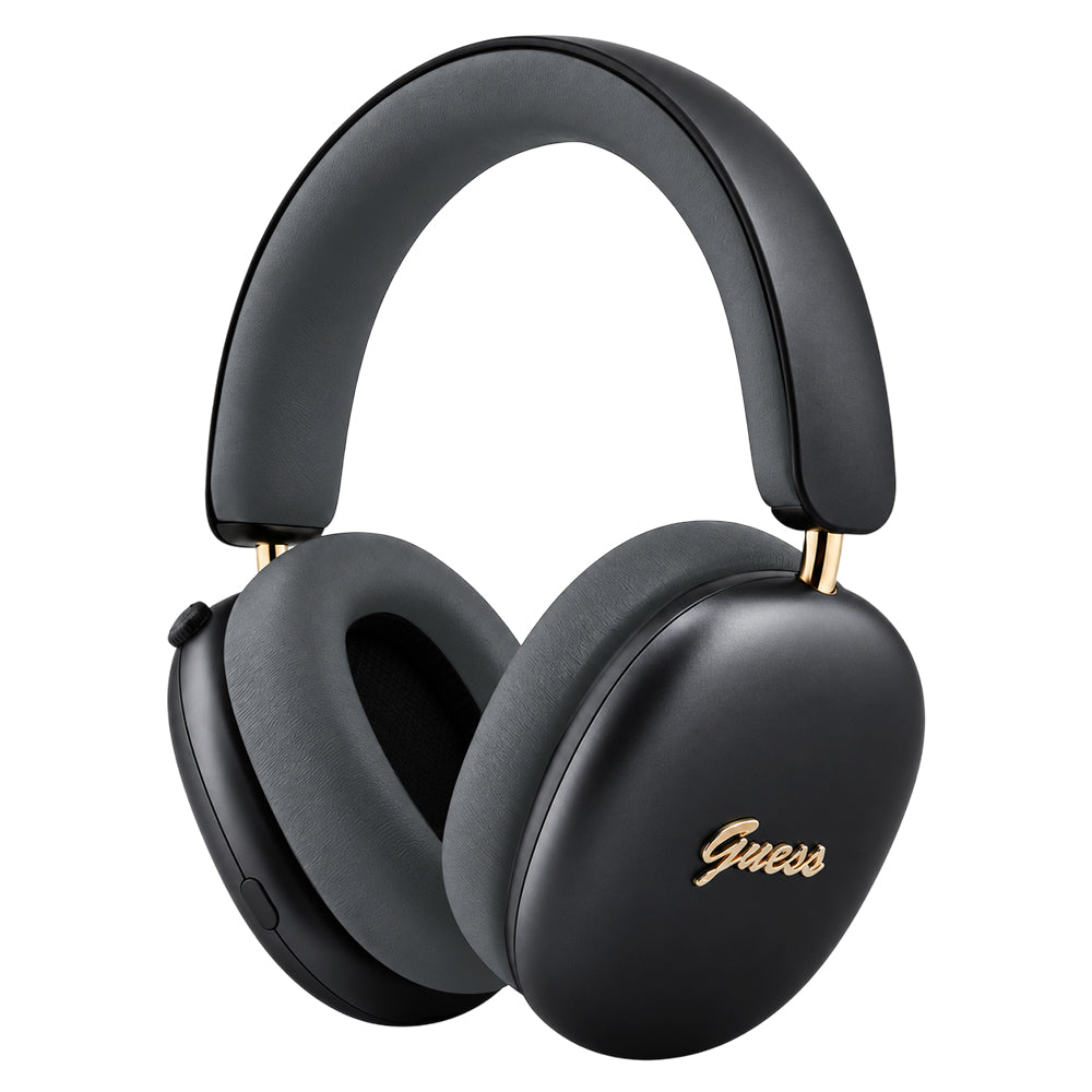 Guess Metal Script Logo Bluetooth-handsfree, A2DP, zwart