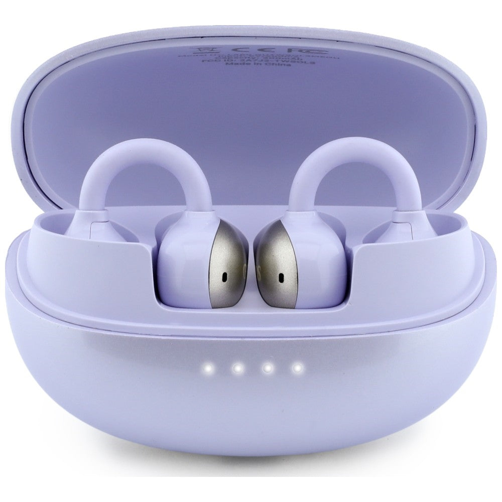 Handsfree Bluetooth Guess Metallic Finish Geëlectroplateerde Onderdelen Classic, TWS, Paars