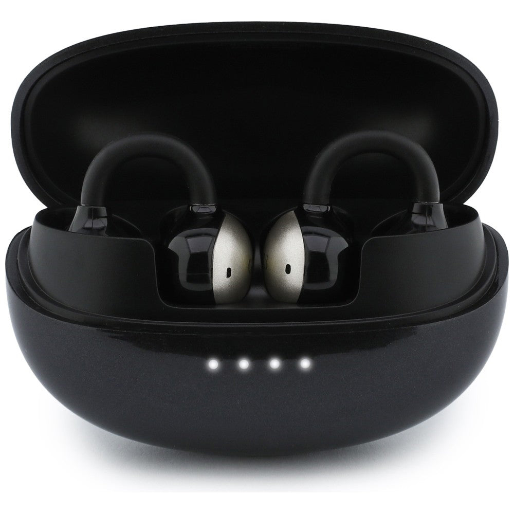 Handsfree Bluetooth Guess Metallic Finish Geëlectroplateerde Onderdelen Classic, TWS, Zwart