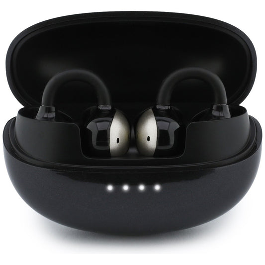 Handsfree Bluetooth Guess Metallic Finish Geëlectroplateerde Onderdelen Classic, TWS, Zwart