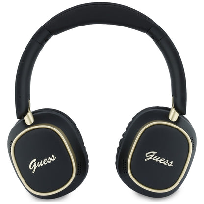 Handsfree Bluetooth Guess Rectangle Metal Script, A2DP, Zwart
